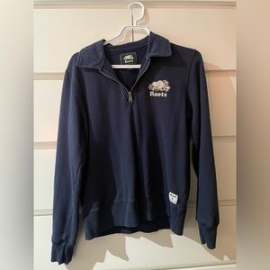 Navy Roots Half Zip